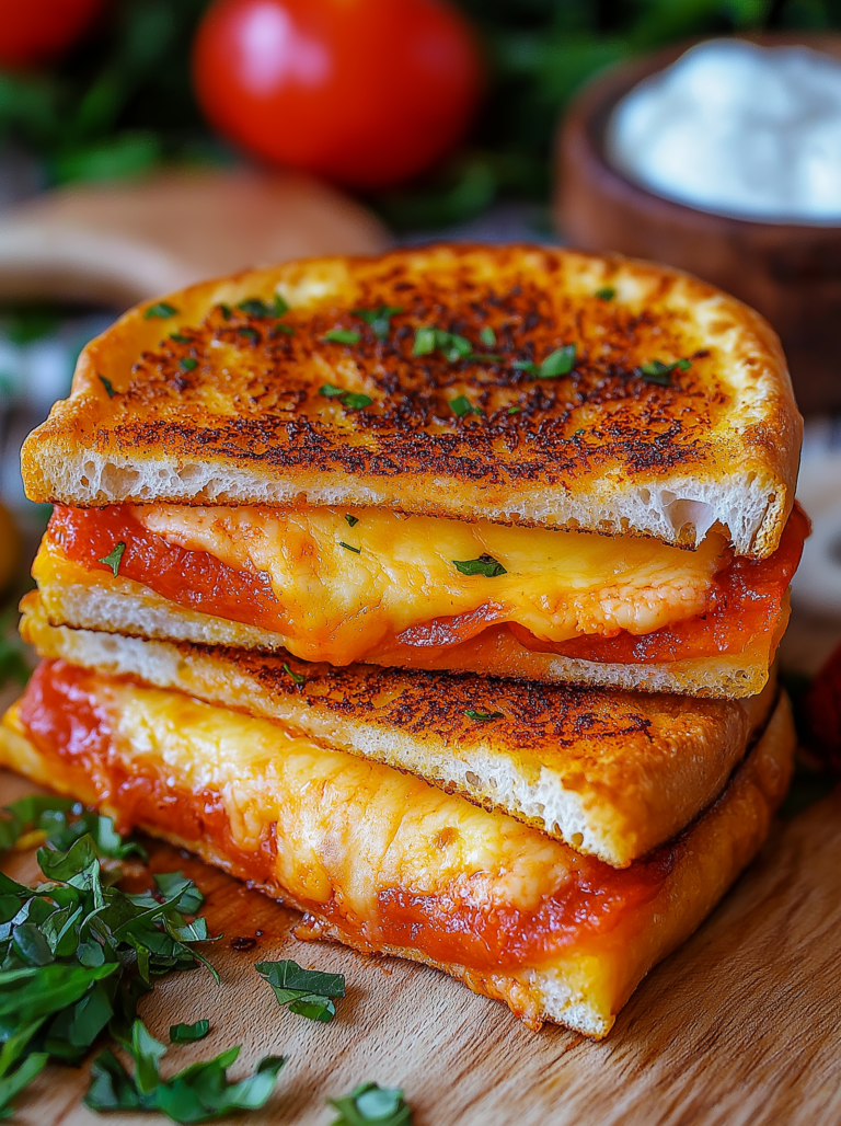 PIZZA GRILLED CHEESE