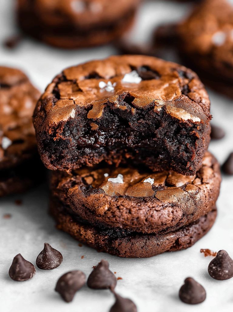 The BEST Fudgy Chewy Brookies
