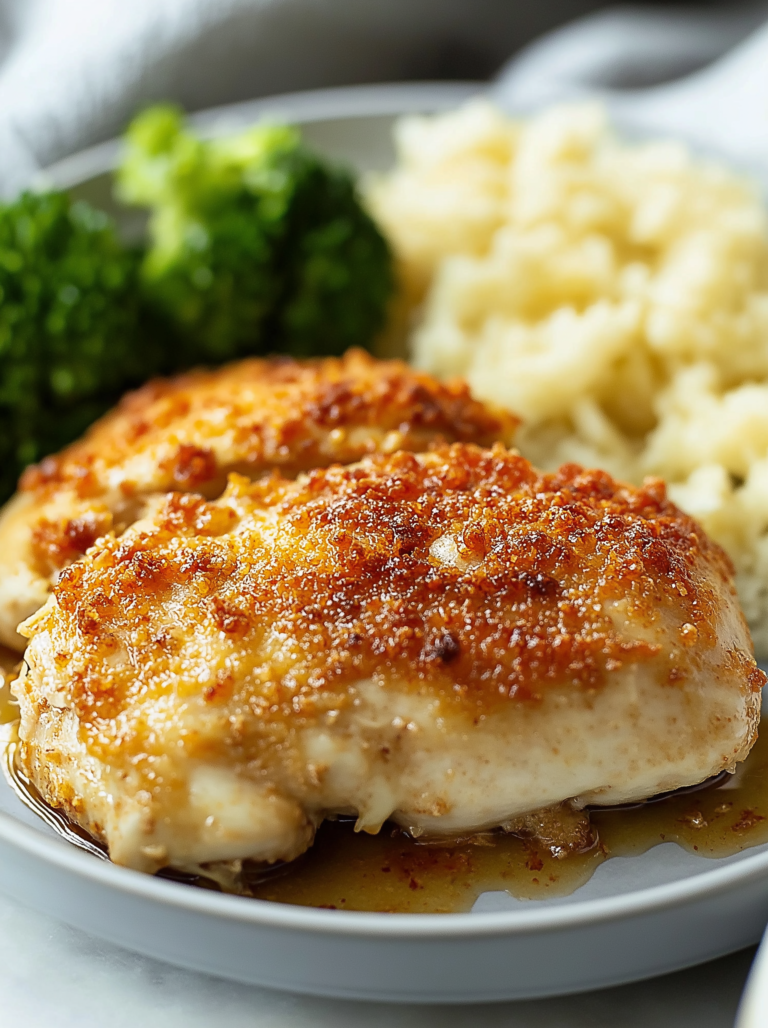 Copycat Longhorn Parmesan Crusted Chicken