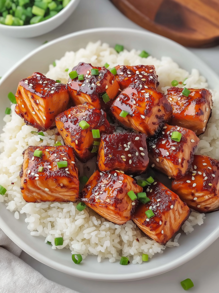 Mouthwatering Honey Garlic Salmon Bites: A 25 Mins Recipe You’ll Make Again and Again