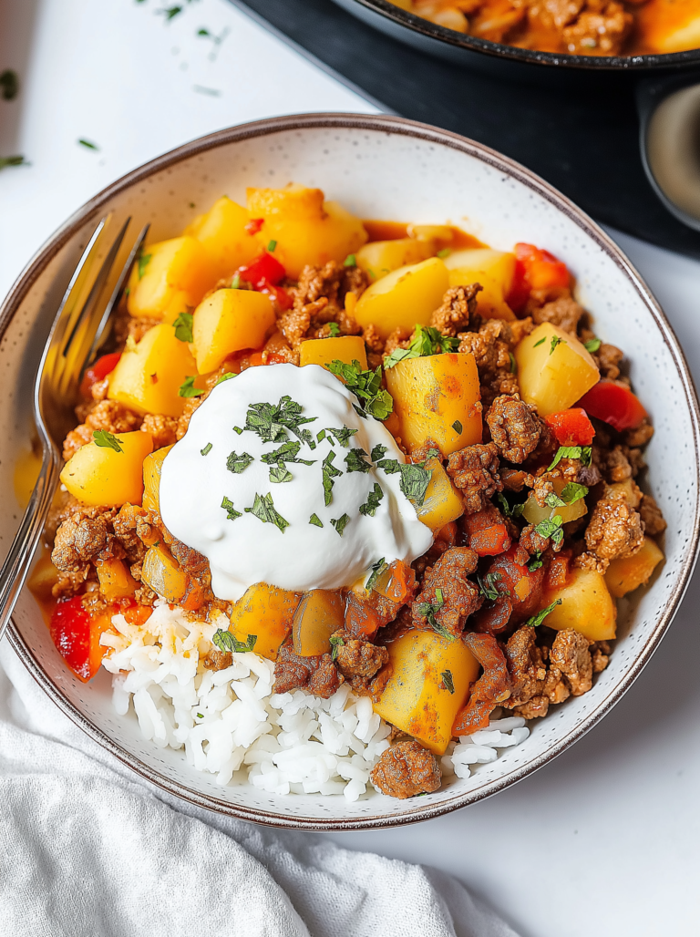 Ground Beef and Potatoes Recipe