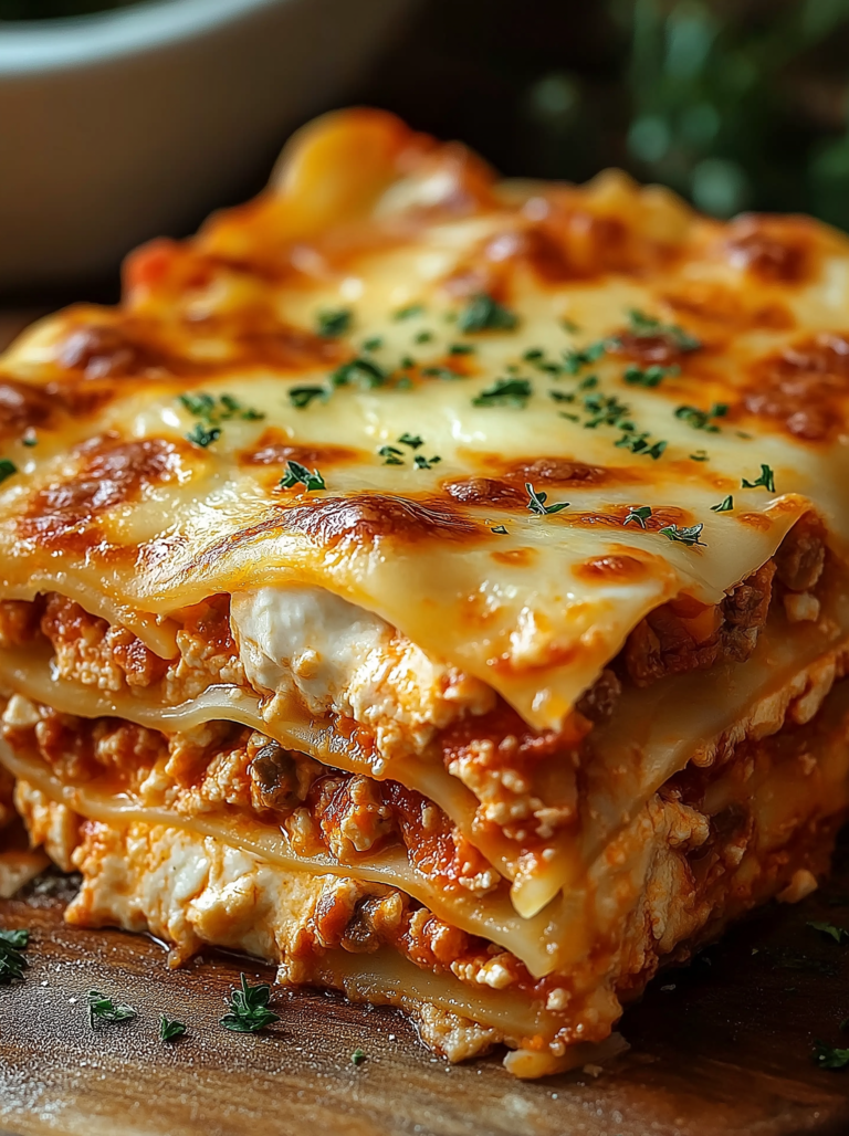 Classic Homemade Lasagna