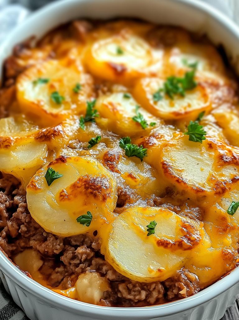 Hobo Casserole with Ground Beef & Potatoes – Quick & Delicious!