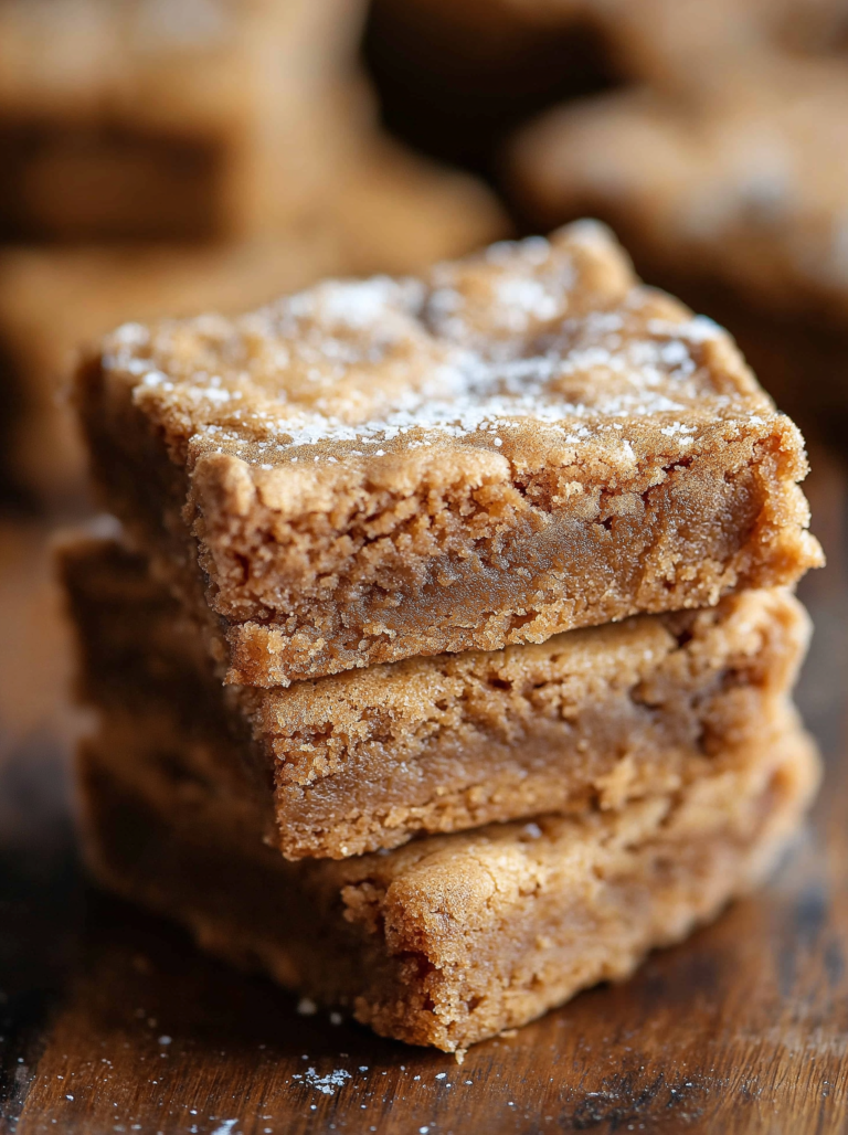 Cinnamon Sugar Blondies