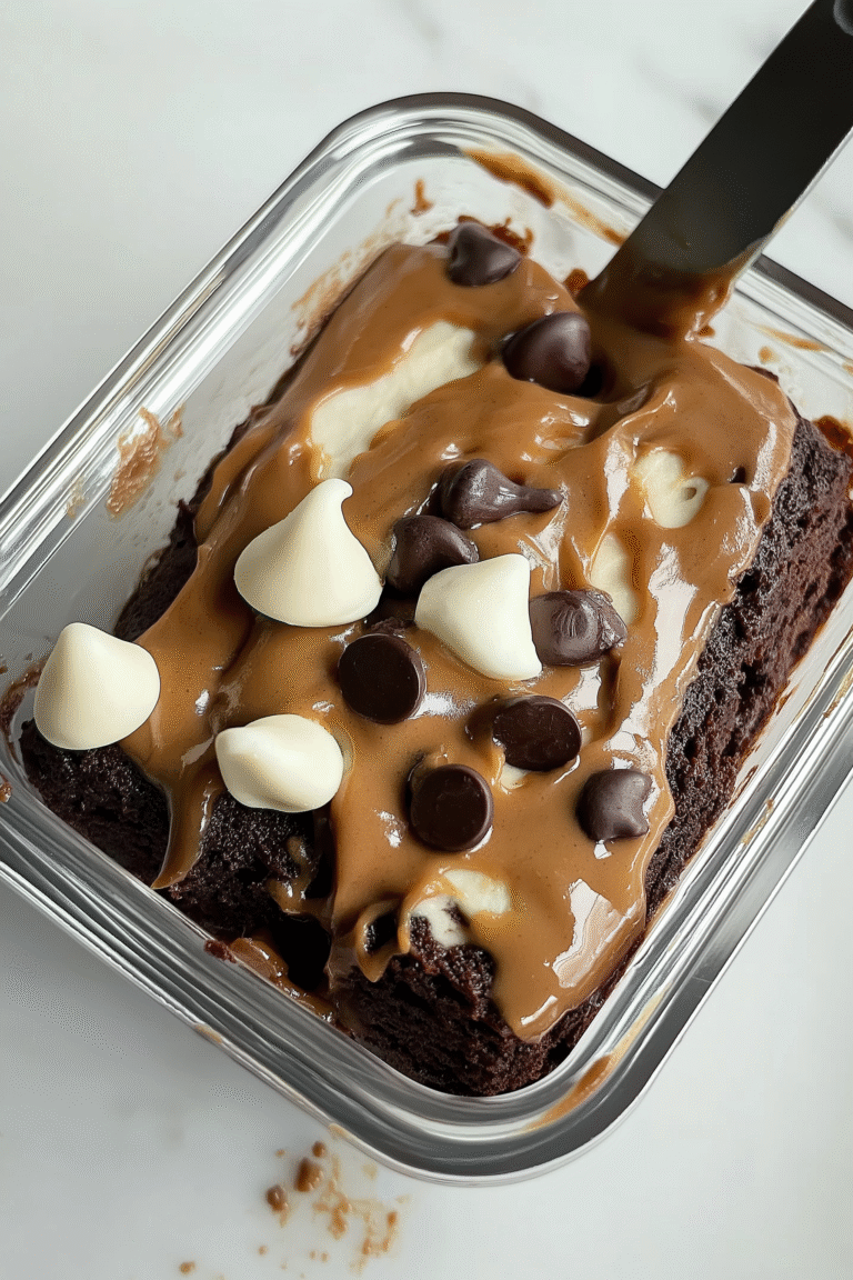 Two-Minute Protein Brownie (Gluten-Free, Single-Serve) – Fudgy, Fast & Guilt-Free
