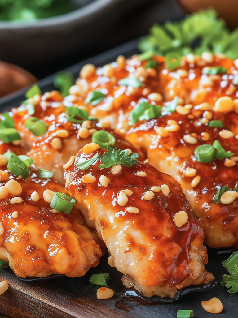 Baked Crunchy Hot Honey Chicken Recipe
