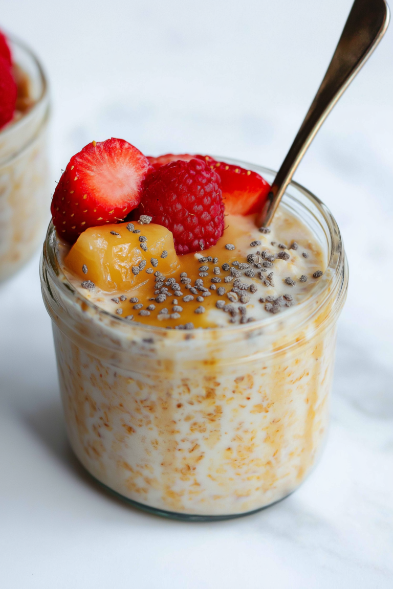 High-Protein Overnight Oats – Creamy, Easy & Fueling for Your Morning