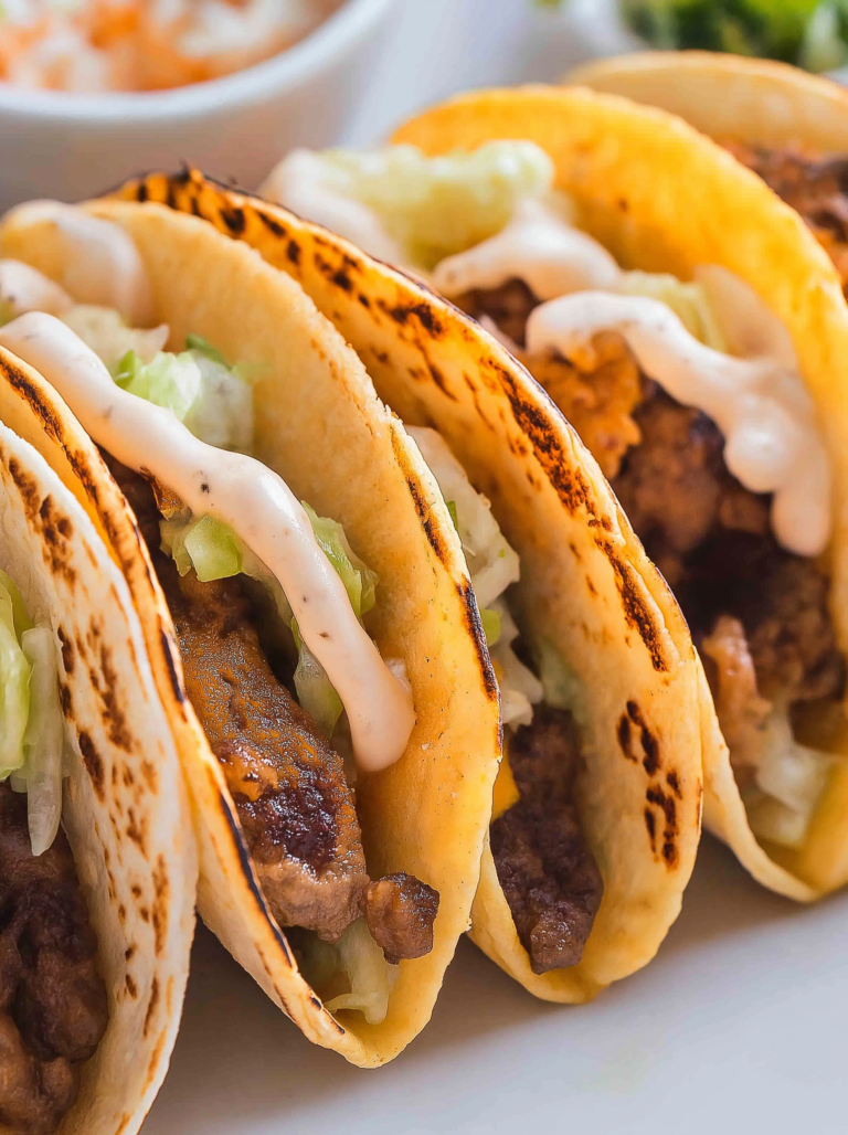 Smash Burger Tacos