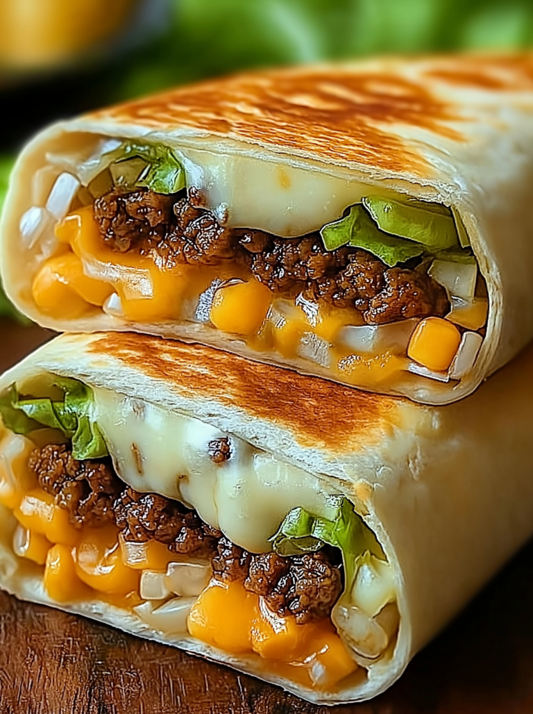 Homemade Big Mac Wraps Recipe – Easy Dinner Idea