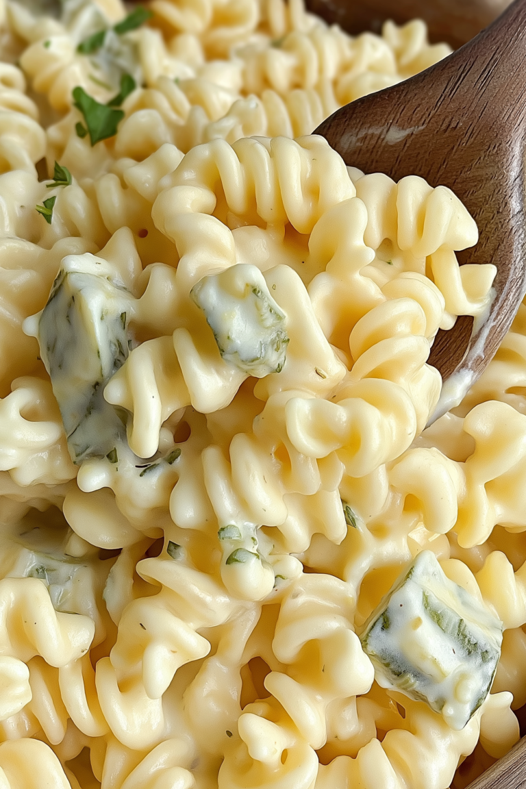 Dill Pickle Pasta Salad – Creamy, Crunchy & Bursting with Tangy Flavor!