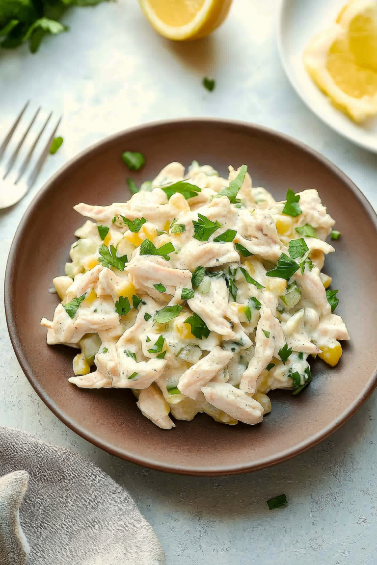 Classic Chicken Salad Recipe – Creamy, Crunchy & Timeless
