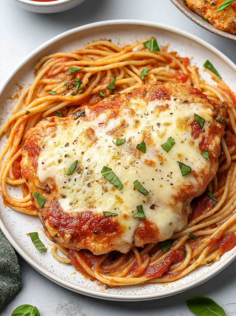 Healthy Baked Chicken Parmesan