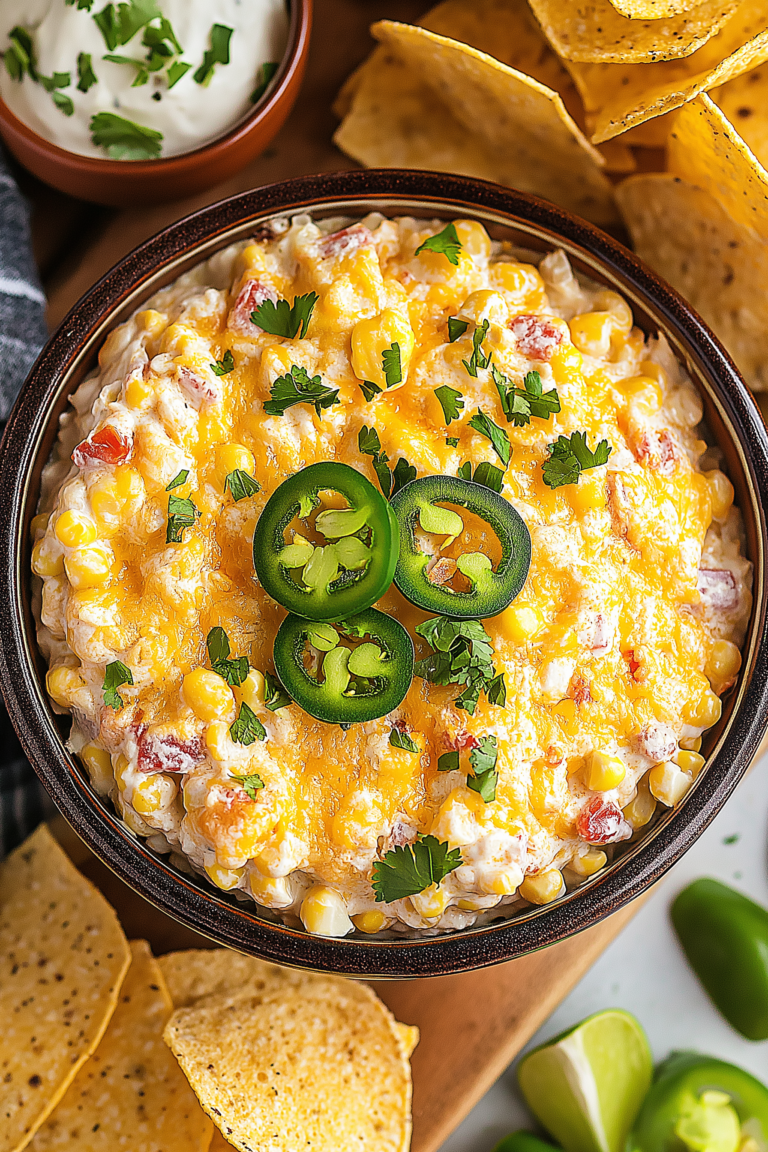 Crockpot Jalapeño Corn Dip (aka Crack Corn Dip) – Creamy, Cheesy & Addictively Good!