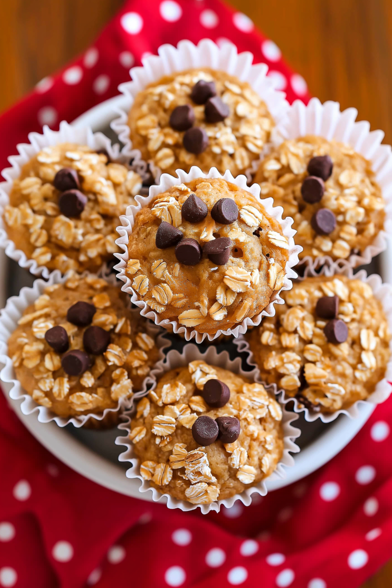 Oatmeal Muffins – Healthy, Wholesome & Perfect for Busy Mornings