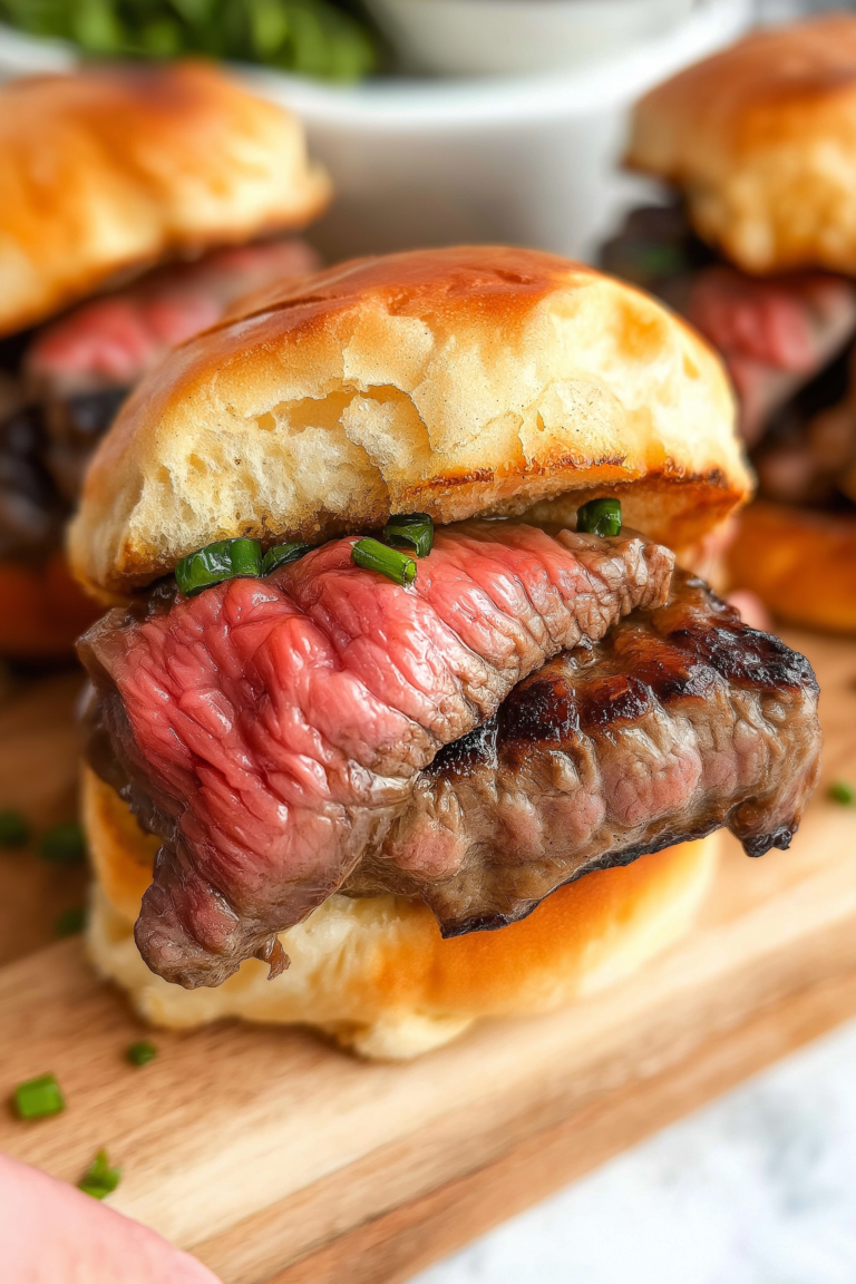 Cowboy Butter Steak Sliders Recipe – Easy, Juicy, and Loaded with Flavor