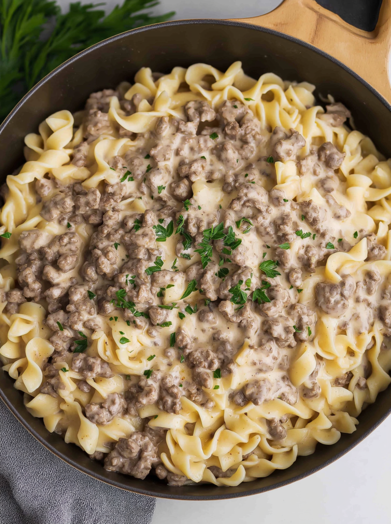 The Best Hamburger Stroganoff Recipe