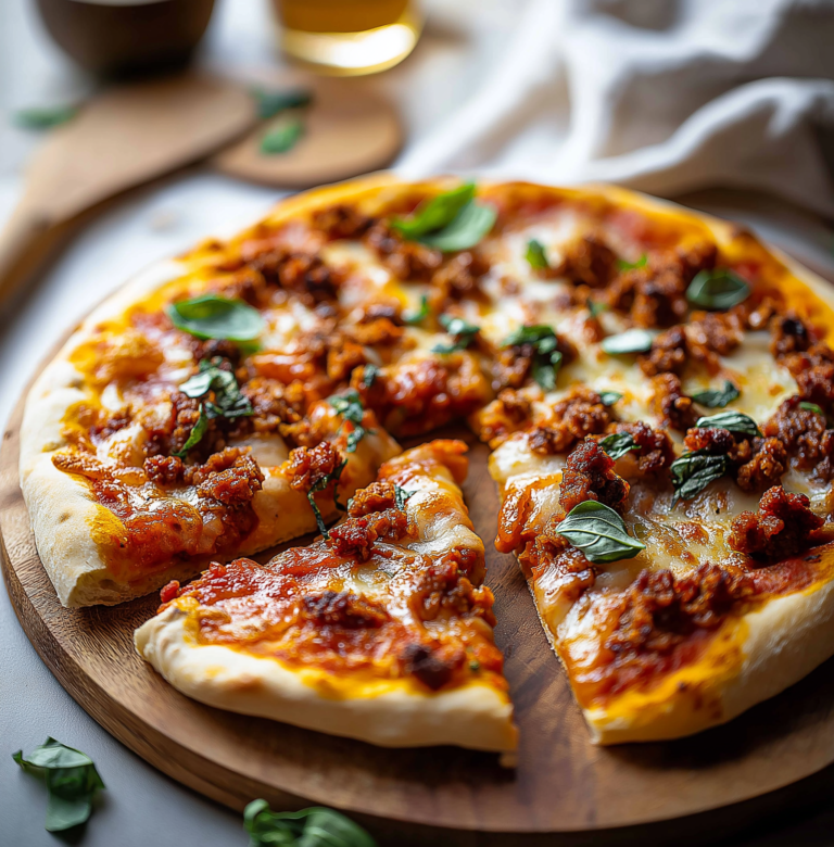 The Best Homemade Chorizo Pizza
