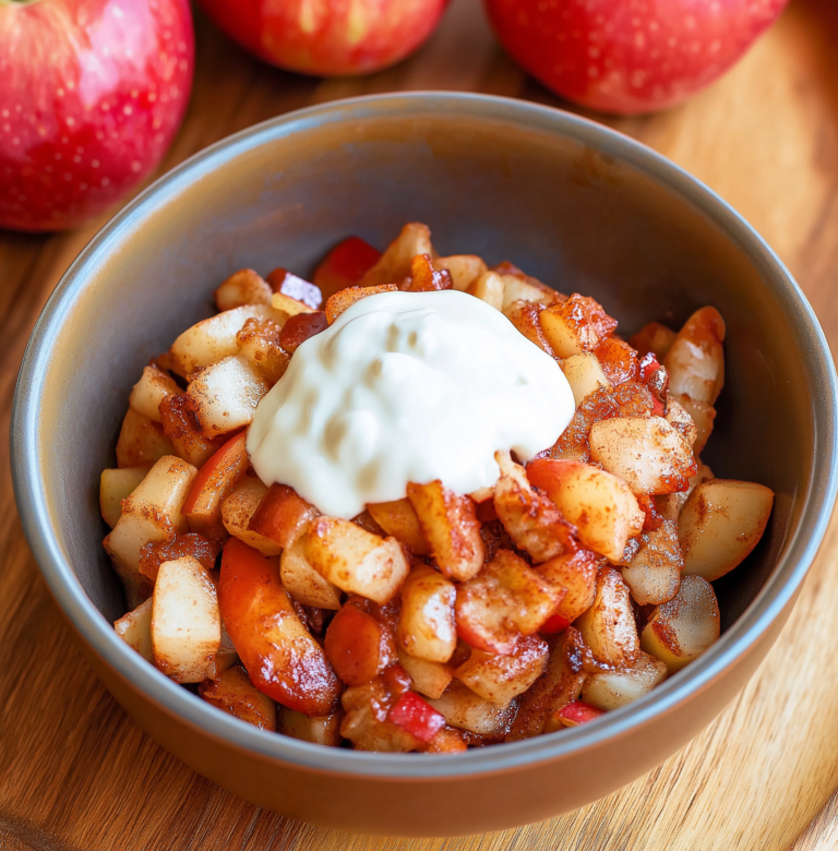 Air Fryer Apples – Warm, Sweet & Cinnamon-Kissed Goodness