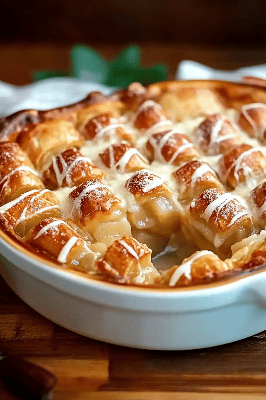 Apple Bubble-Up Casserole