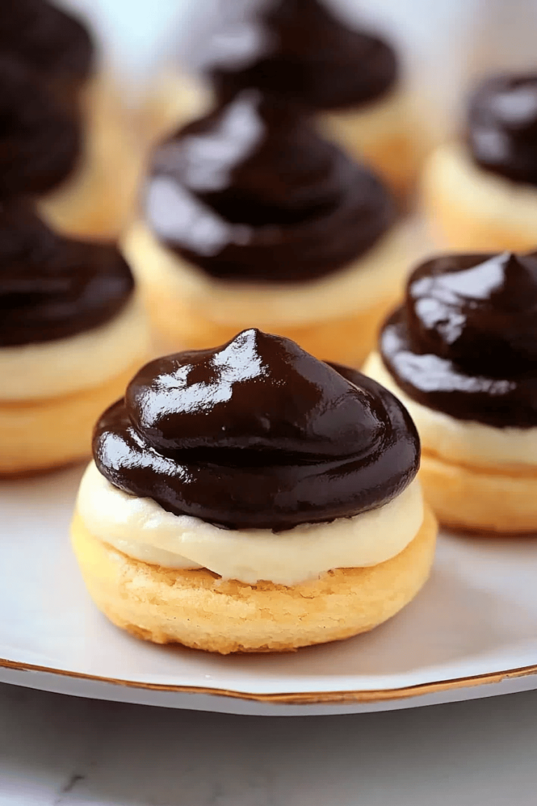 Boston Cream Pie Cookies
