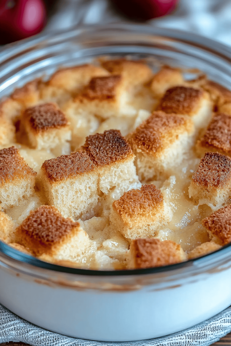 Bread Pudding Vanilla Sauce