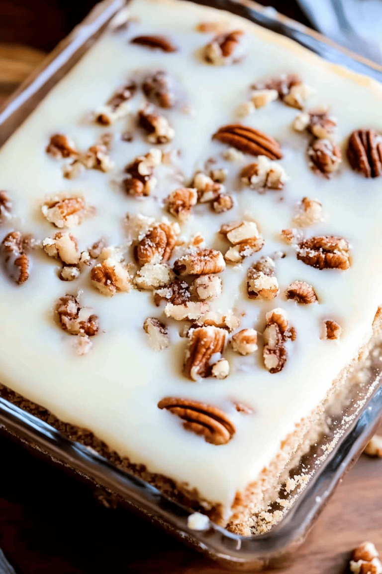 Butter Pecan Praline Cake