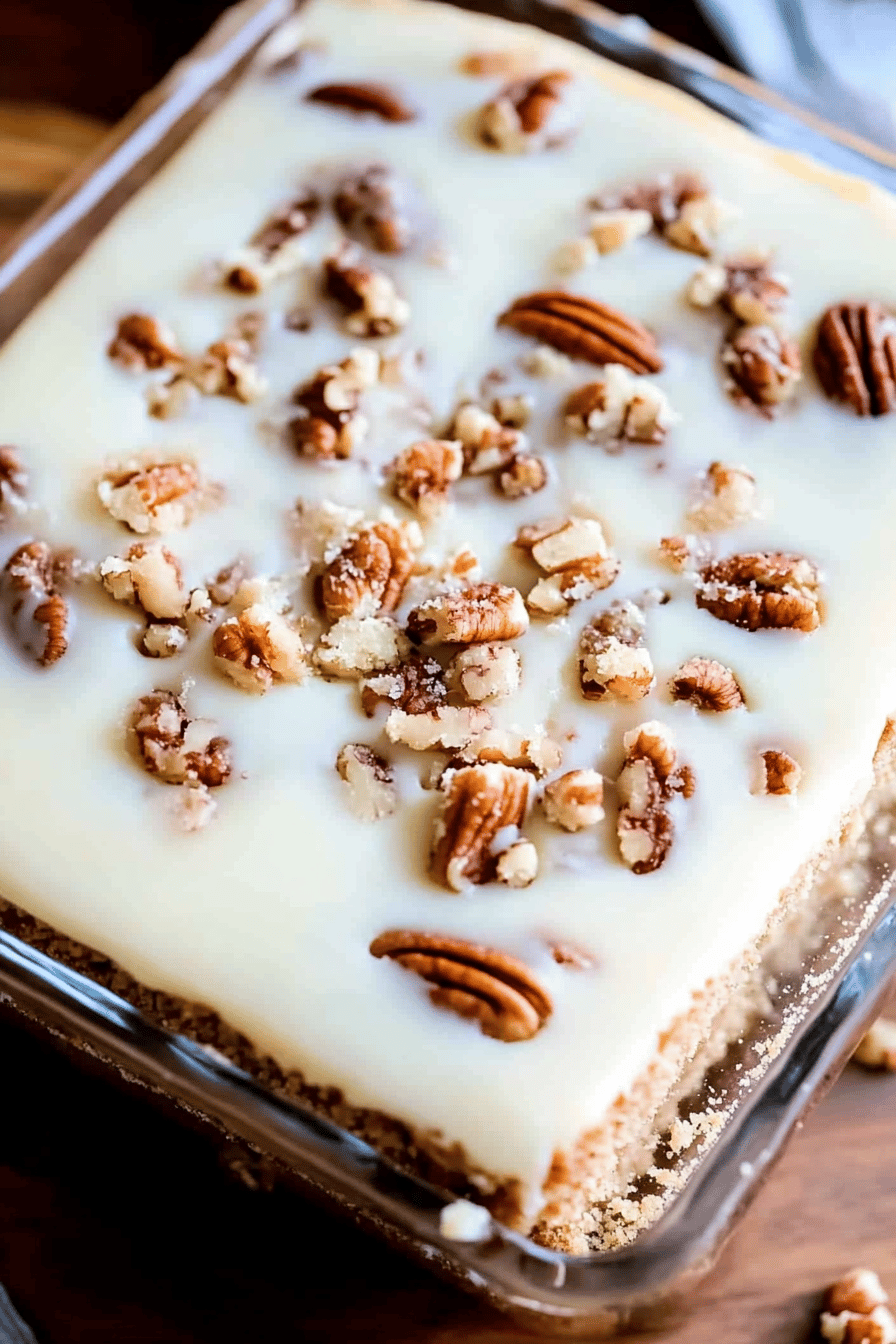 Butter Pecan Praline Cake