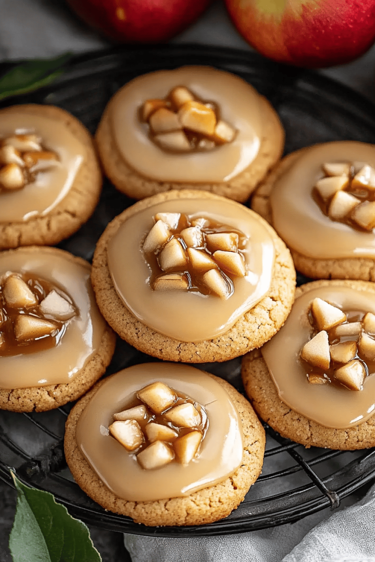 Caramel Apple Cookies