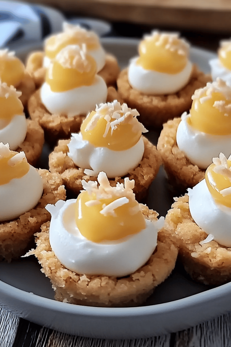 Coconut Cream Cookie Bites