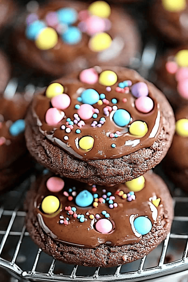 Cosmic Brownie Cookies