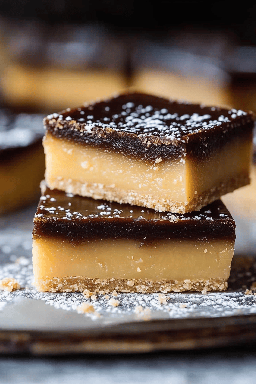 Millionaire's Shortbread Recipe Final Dish Presentation