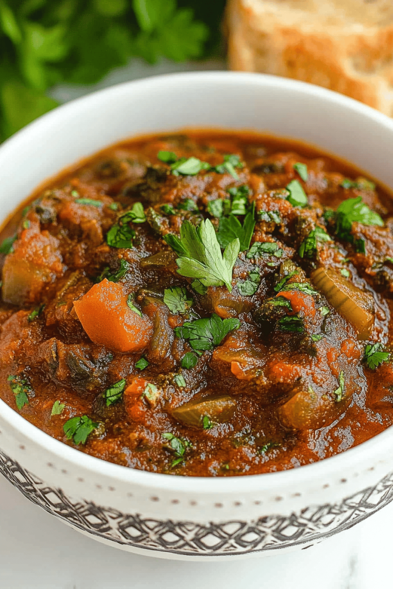 Moroccan Zaalouk Recipe
