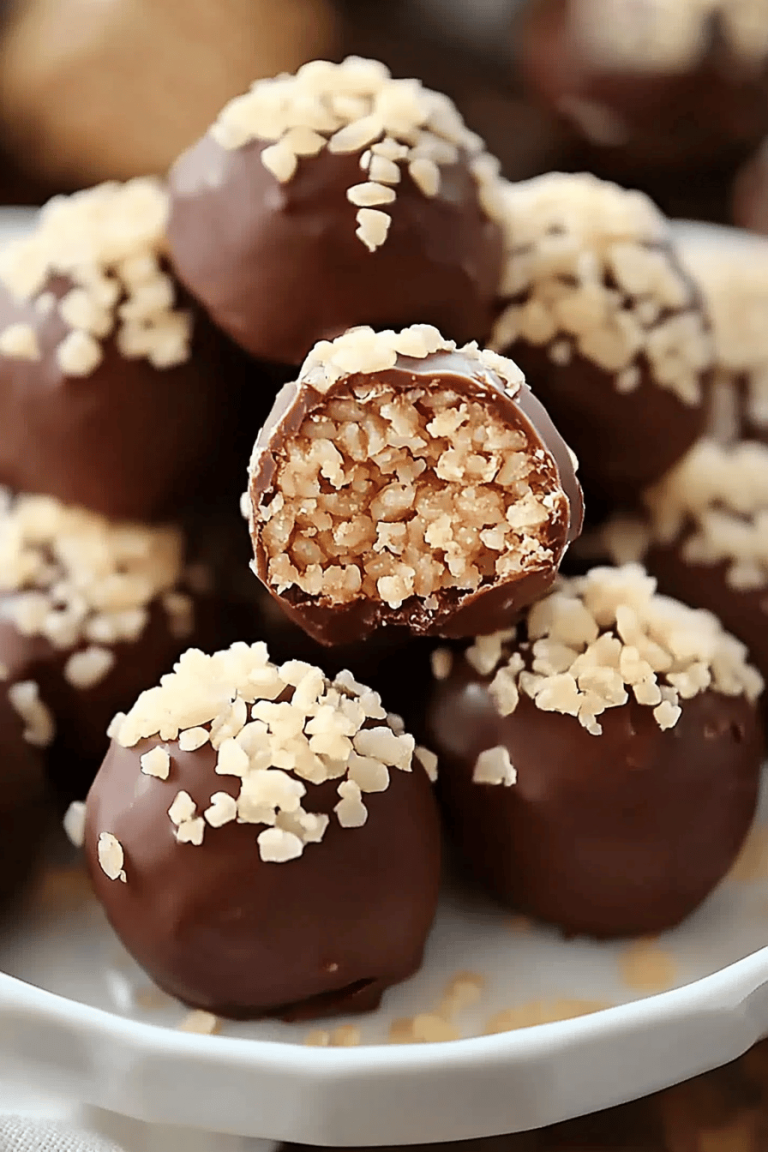 Peanut Butter Balls Rice Krispies