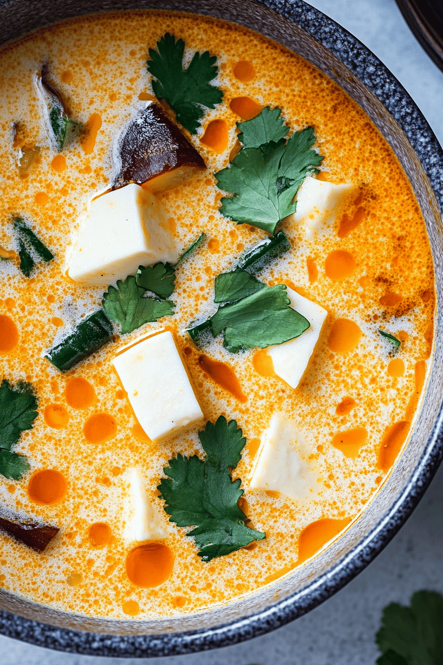 Vegan Tom Kha Soup