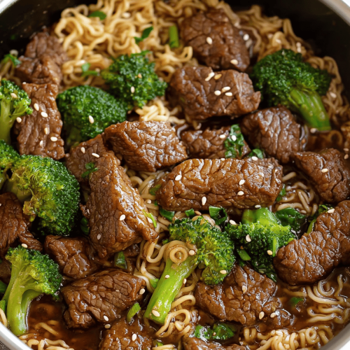 Beef Broccoli Ramen
