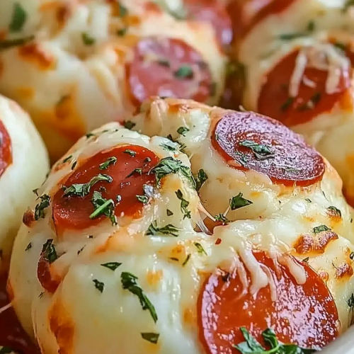 Cheesy Pizza Bombs
