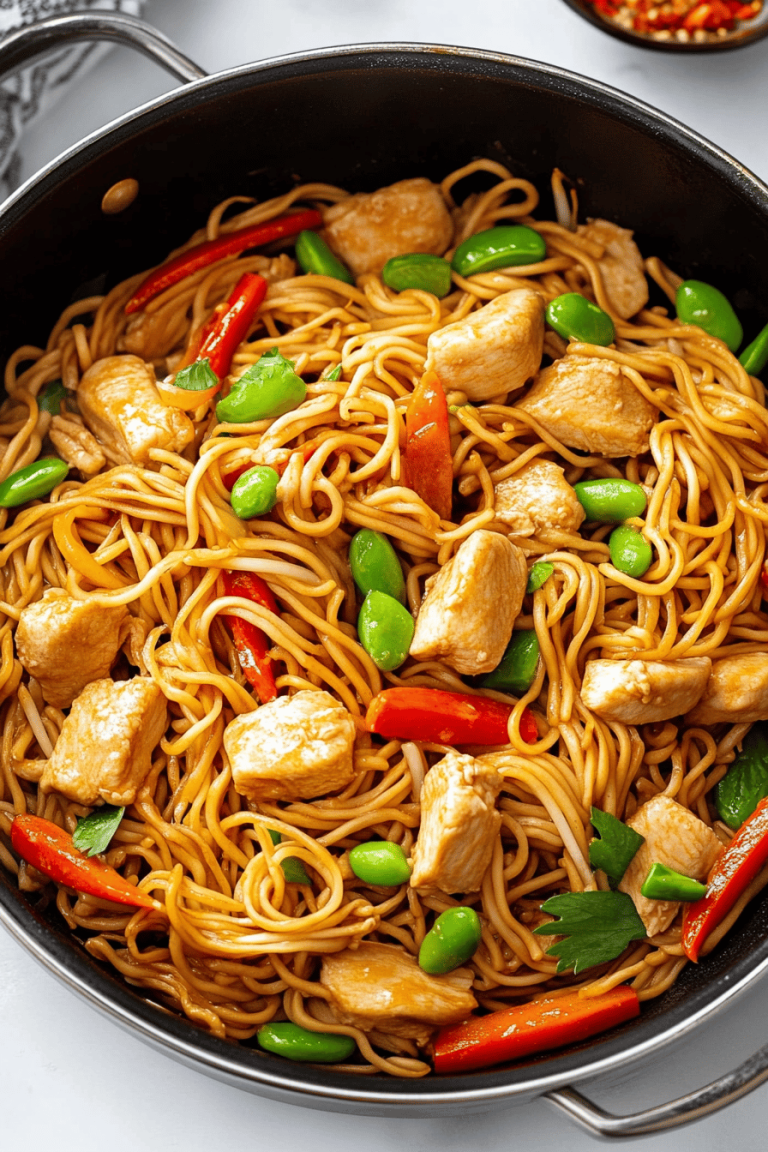 Chicken Lo Mein Recipe