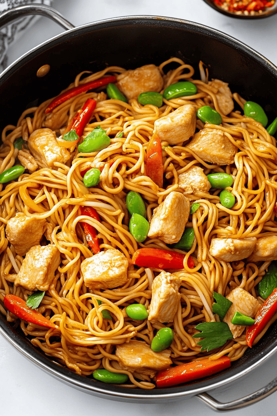Chicken Lo Mein Recipe