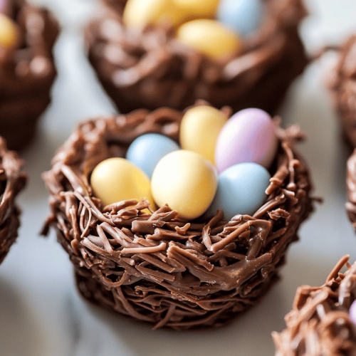 Chocolate Easter Birds Nests