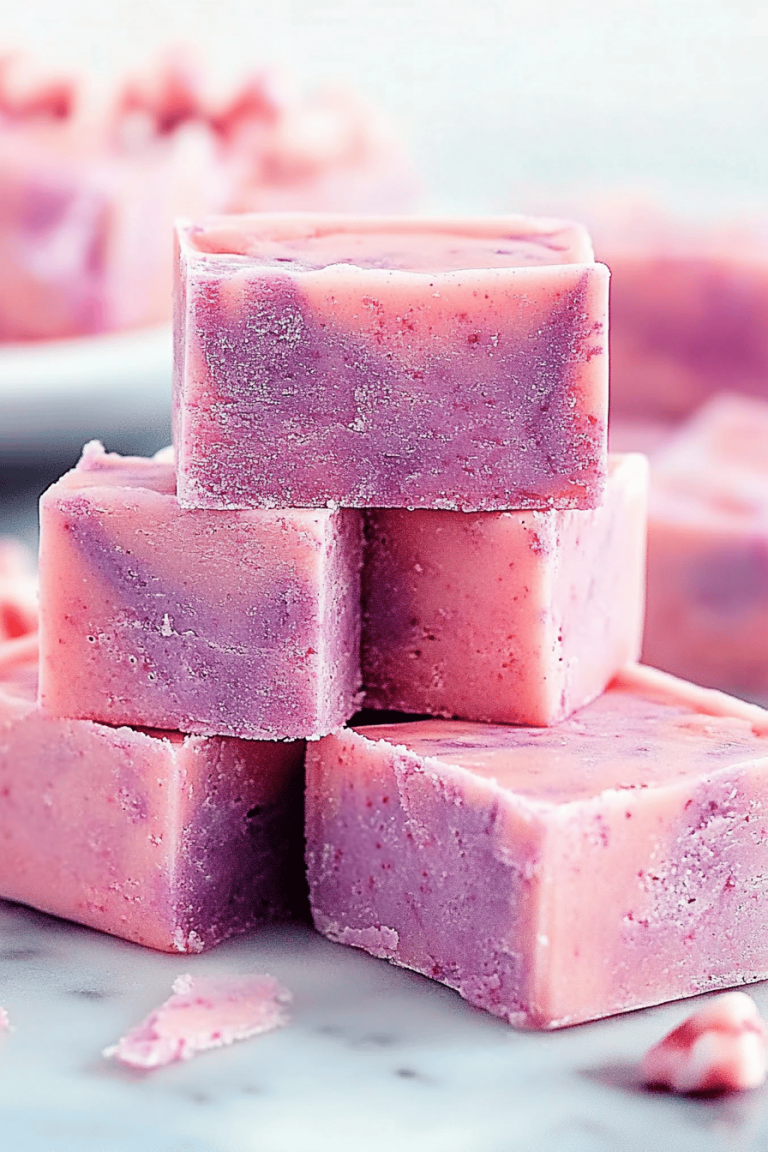 Cotton Candy Fudge
