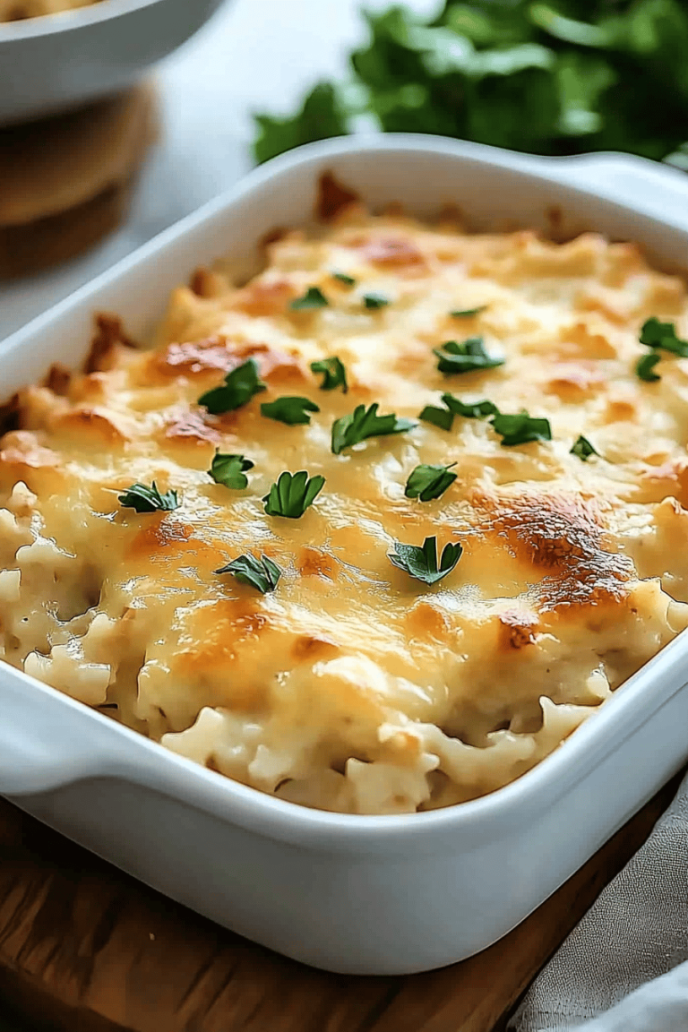 Creamy Chicken Rice Casserole