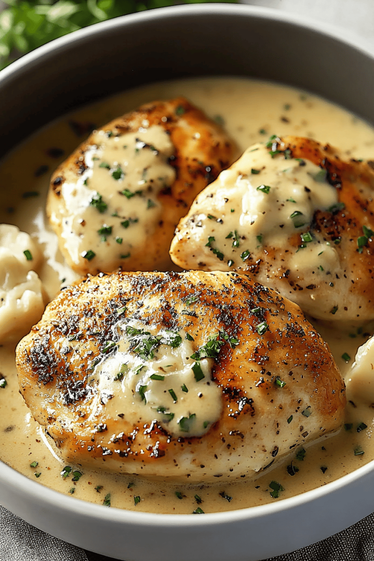 Creamy Garlic Chicken