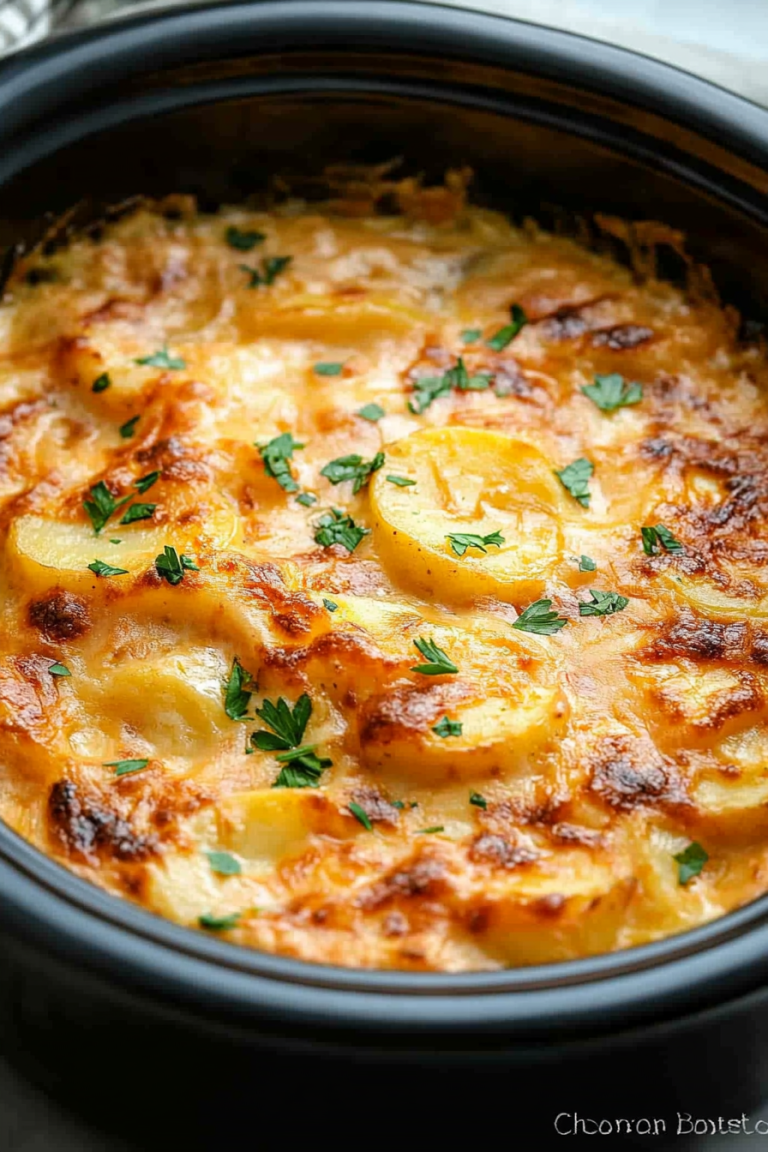 Crock Pot Scalloped Potatoes