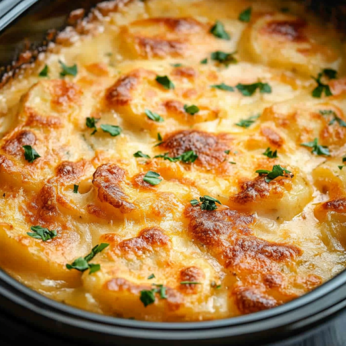 Crock Pot Scalloped Potatoes