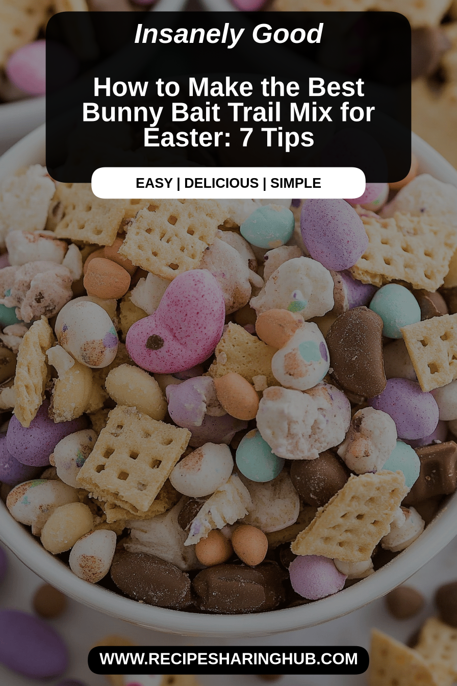 Easter Bunny Bait Recipe final dish beautifully presented and ready to serve