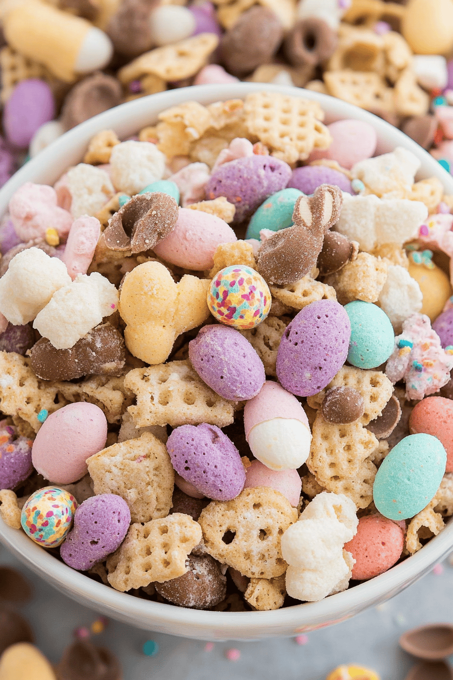 Easter Bunny Bait Recipe slice on plate showing perfect texture and swirl pattern