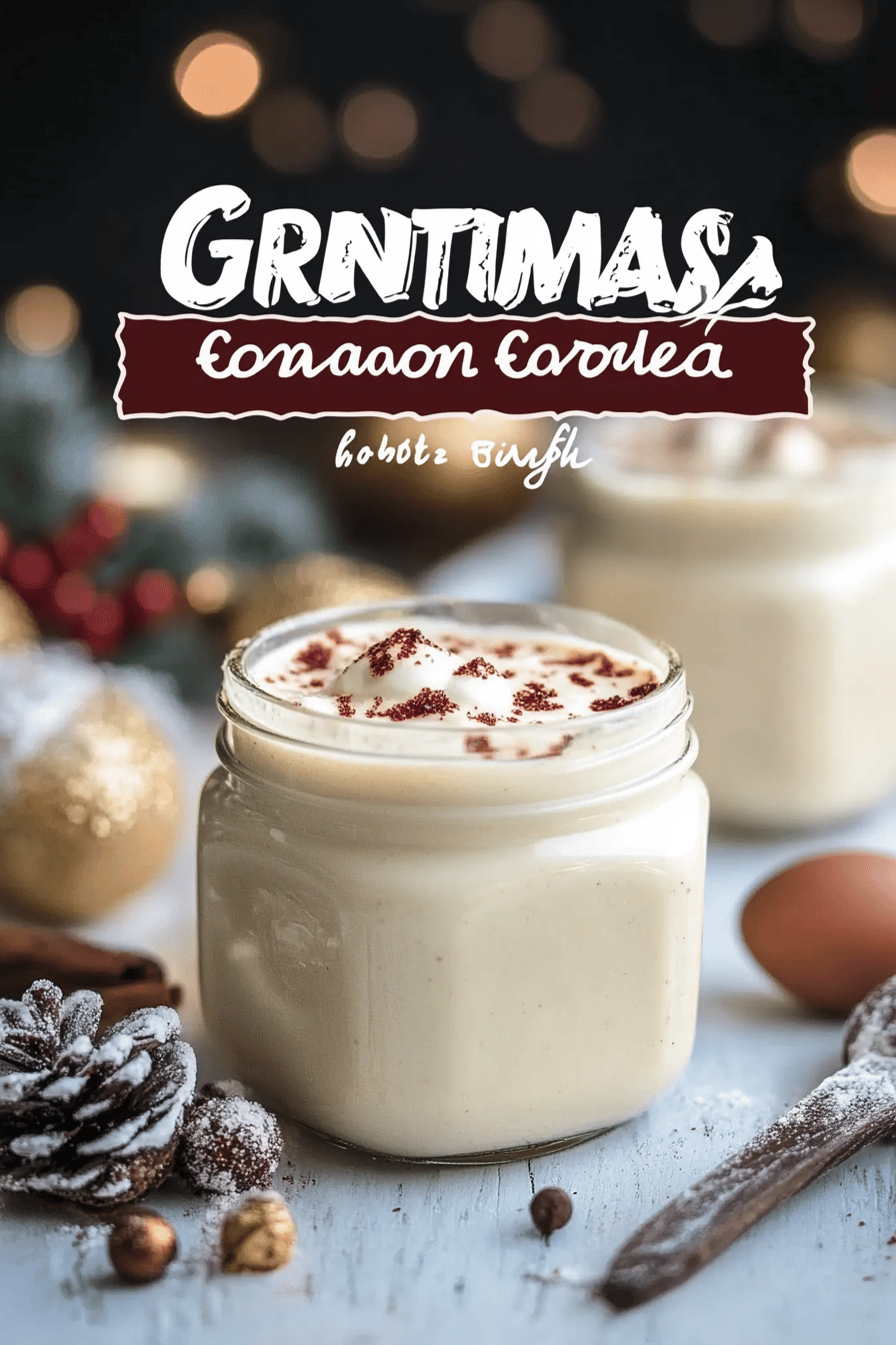 Eggnog Jam Recipe ingredients organized and measured on kitchen counter