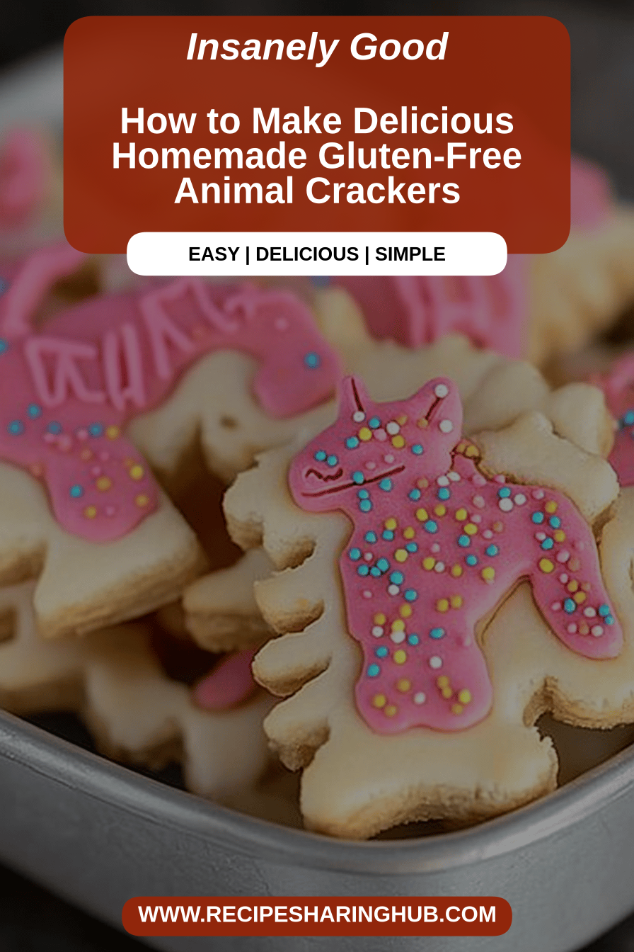 Gluten-Free Animal Crackers final dish beautifully presented and ready to serve