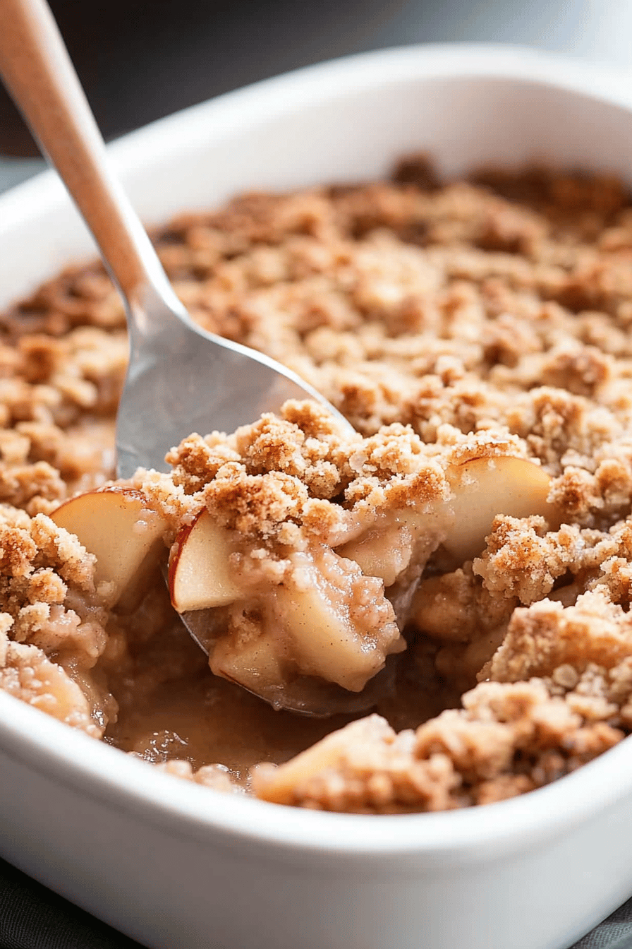 Gluten-Free Apple Crumble