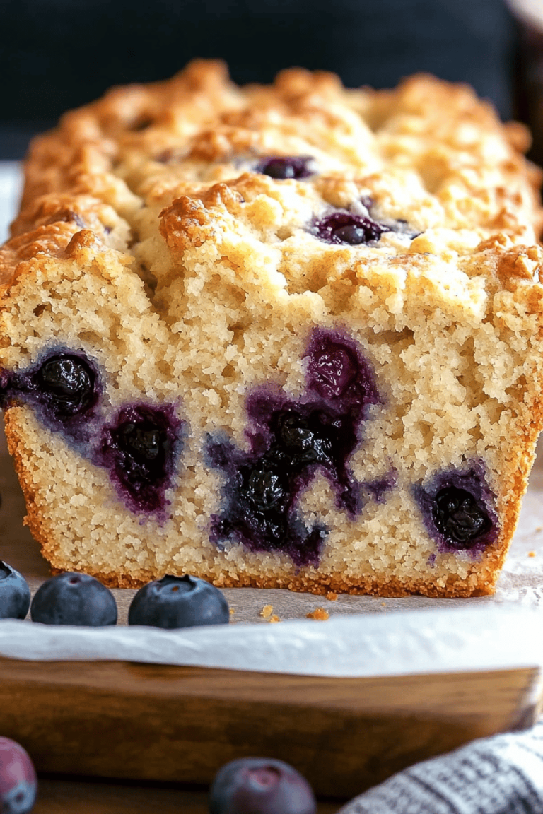 Gluten-Free Blueberry Quickbread